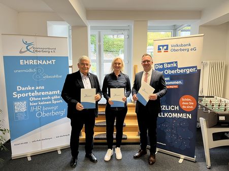 Neuer Ehrenamtspreis für den oberbergischen Sport
